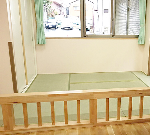 0歳児  ほふく室